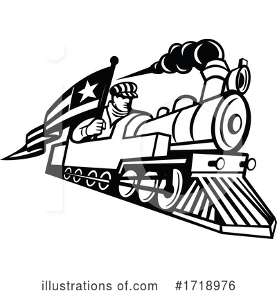 Train Driver Clipart #1718976 by patrimonio