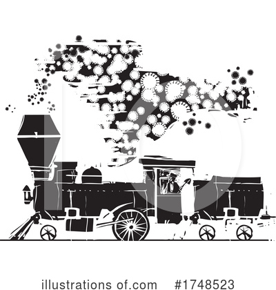 Royalty-Free (RF) Train Clipart Illustration by xunantunich - Stock Sample #1748523