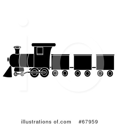Royalty-Free (RF) Train Clipart Illustration by Pams Clipart - Stock Sample #67959