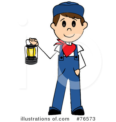 Royalty-Free (RF) Train Engineer Clipart Illustration by Pams Clipart - Stock Sample #76573
