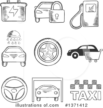 Royalty-Free (RF) Transportation Clipart Illustration by Vector Tradition SM - Stock Sample #1371412