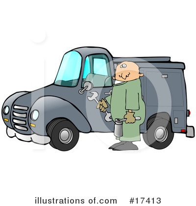 Mechanic Clipart #17413 by djart