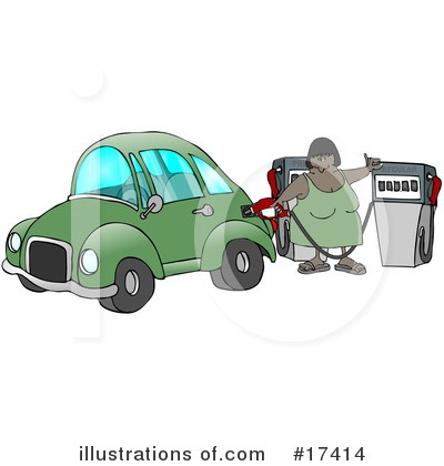 Gas Pump Clipart #17414 by djart