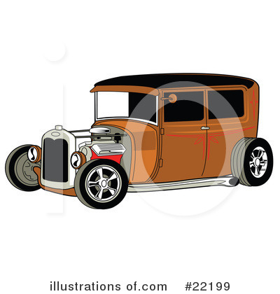 Hot Rod Clipart #22199 by Andy Nortnik