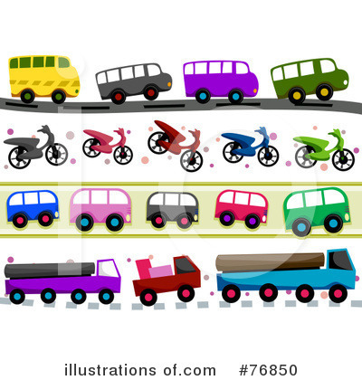 Royalty-Free (RF) Transportation Clipart Illustration by BNP Design Studio - Stock Sample #76850