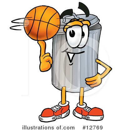 Basketball Clipart #12769 by Toons4Biz