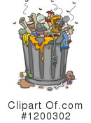 Trash Can Clipart #1200302 by BNP Design Studio
