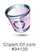Trash Can Clipart #34132 by beboy