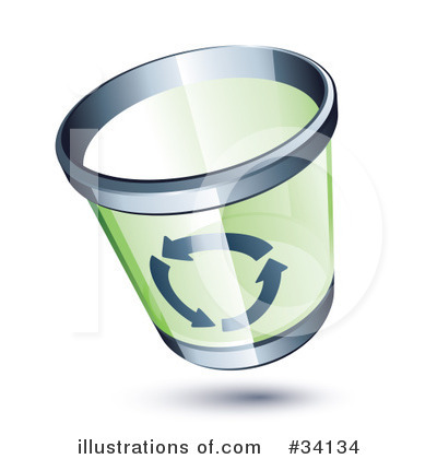 Garbage Can Clipart #34134 by beboy