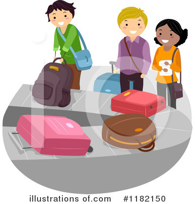 Luggage Clipart #1182150 by BNP Design Studio