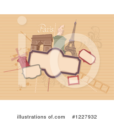 Eiffel Tower Clipart #1227932 by BNP Design Studio