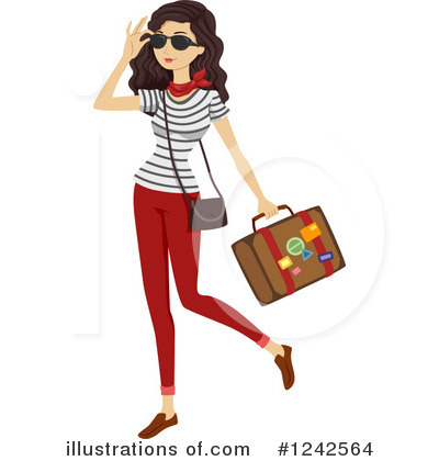 Luggage Clipart #1242564 by BNP Design Studio