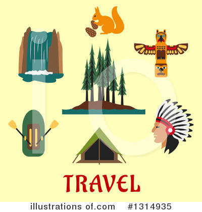 Totem Clipart #1314935 by Vector Tradition SM