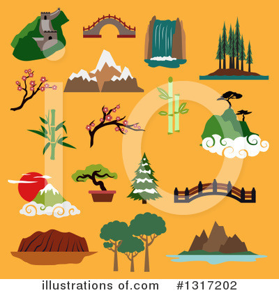 Bonsai Clipart #1317202 by Vector Tradition SM