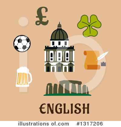Great Britain Clipart #1317206 by Vector Tradition SM