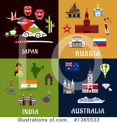 Royalty-Free (RF) Travel Clipart Illustration by Vector Tradition SM - Stock Sample #1365533