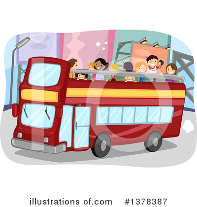Bus Clipart #1378387 by BNP Design Studio