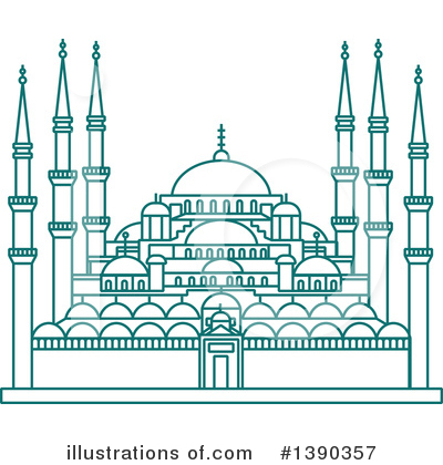 Hagia Sophia Clipart #1390357 by Vector Tradition SM