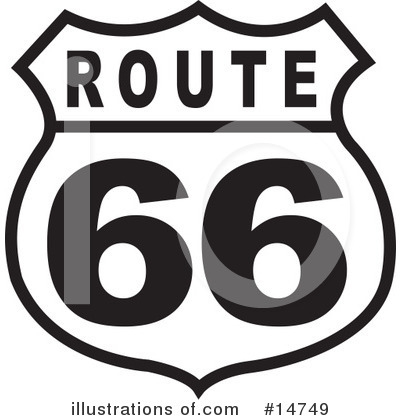 Route 66 Clipart #14749 by Andy Nortnik