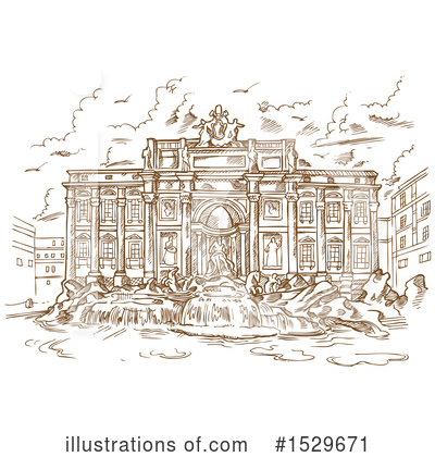 Rome Clipart #1529671 by Domenico Condello
