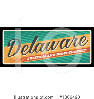 Delaware Clipart #1806490 by Vector Tradition SM
