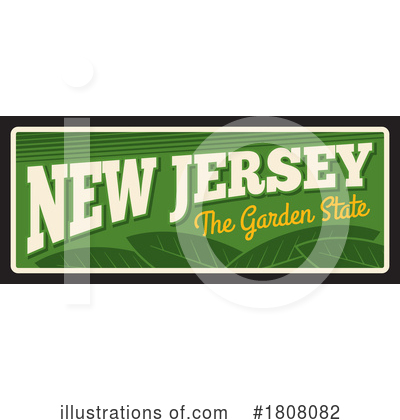 New Jersey Clipart #1808082 by Vector Tradition SM