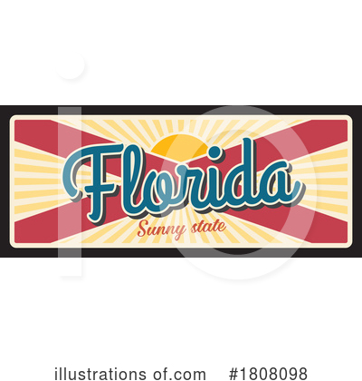Florida Clipart #1808098 by Vector Tradition SM