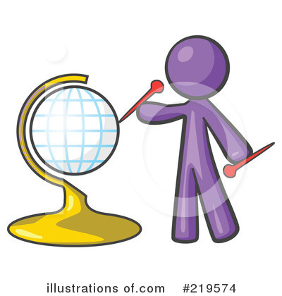Purple Design Mascot Clipart #219574 by Leo Blanchette