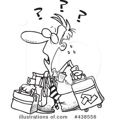 Baggage Clipart #438556 by toonaday