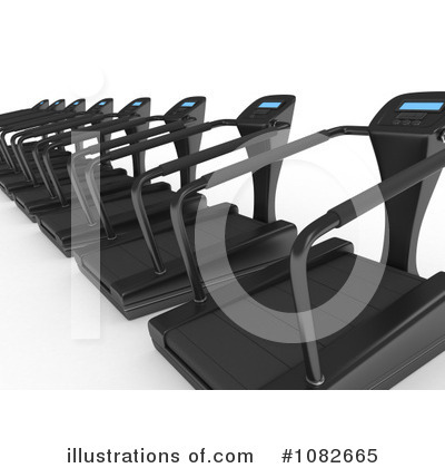 Treadmill Clipart #1082665 by BNP Design Studio