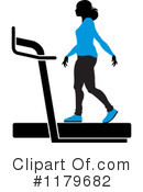 Treadmill Clipart #1179682 by Lal Perera