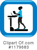 Treadmill Clipart #1179683 by Lal Perera