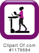 Treadmill Clipart #1179684 by Lal Perera