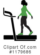 Treadmill Clipart #1179686 by Lal Perera