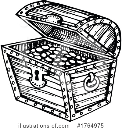 Royalty-Free (RF) Treasure Chest Clipart Illustration by Vector Tradition SM - Stock Sample #1764975