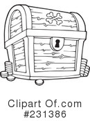 Treasure Chest Clipart #231386 by visekart