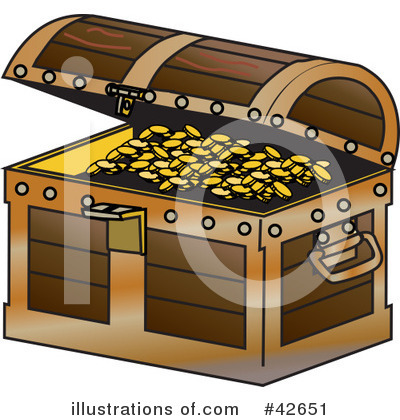 Treasure Clipart #42651 by Dennis Holmes Designs