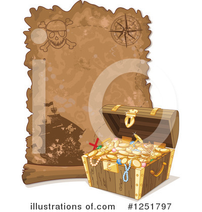 Treasure Chest Clipart #1251797 by Pushkin
