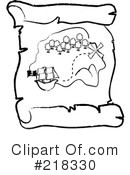 Treasure Map Clipart #218330 by Pams Clipart