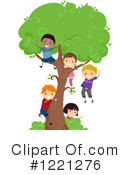 Tree Climbing Clipart #1221276 by BNP Design Studio