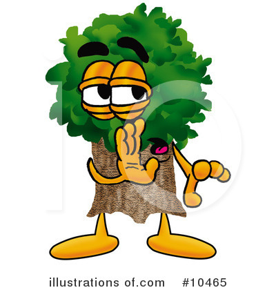 Royalty-Free (RF) Tree Clipart Illustration by Mascot Junction - Stock Sample #10465