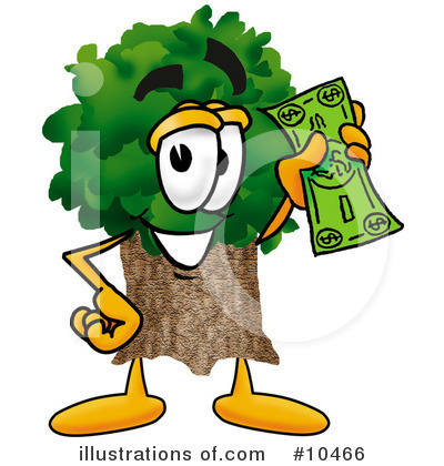 Royalty-Free (RF) Tree Clipart Illustration by Mascot Junction - Stock Sample #10466