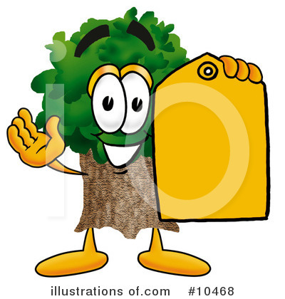Royalty-Free (RF) Tree Clipart Illustration by Mascot Junction - Stock Sample #10468