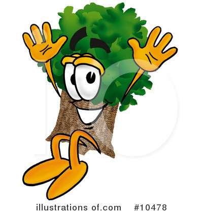 Royalty-Free (RF) Tree Clipart Illustration by Toons4Biz - Stock Sample #10478