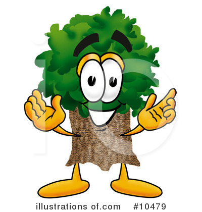 Royalty-Free (RF) Tree Clipart Illustration by Toons4Biz - Stock Sample #10479
