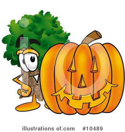 Royalty-Free (RF) Tree Clipart Illustration by Toons4Biz - Stock Sample #10489