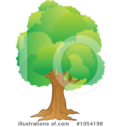 Royalty-Free (RF) Tree Clipart Illustration by visekart - Stock Sample #1054198