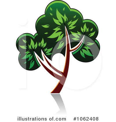 Royalty-Free (RF) Tree Clipart Illustration by Vector Tradition SM - Stock Sample #1062408