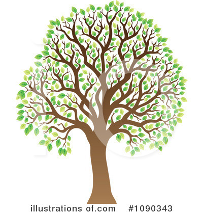 Royalty-Free (RF) Tree Clipart Illustration by visekart - Stock Sample #1090343