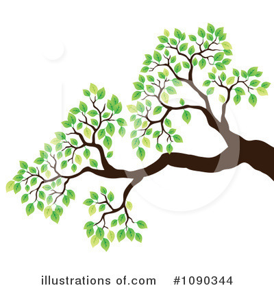 Royalty-Free (RF) Tree Clipart Illustration by visekart - Stock Sample #1090344